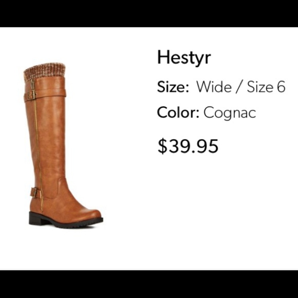 NEW JustFab Hestyr Riding Boot - Picture 6 of 6